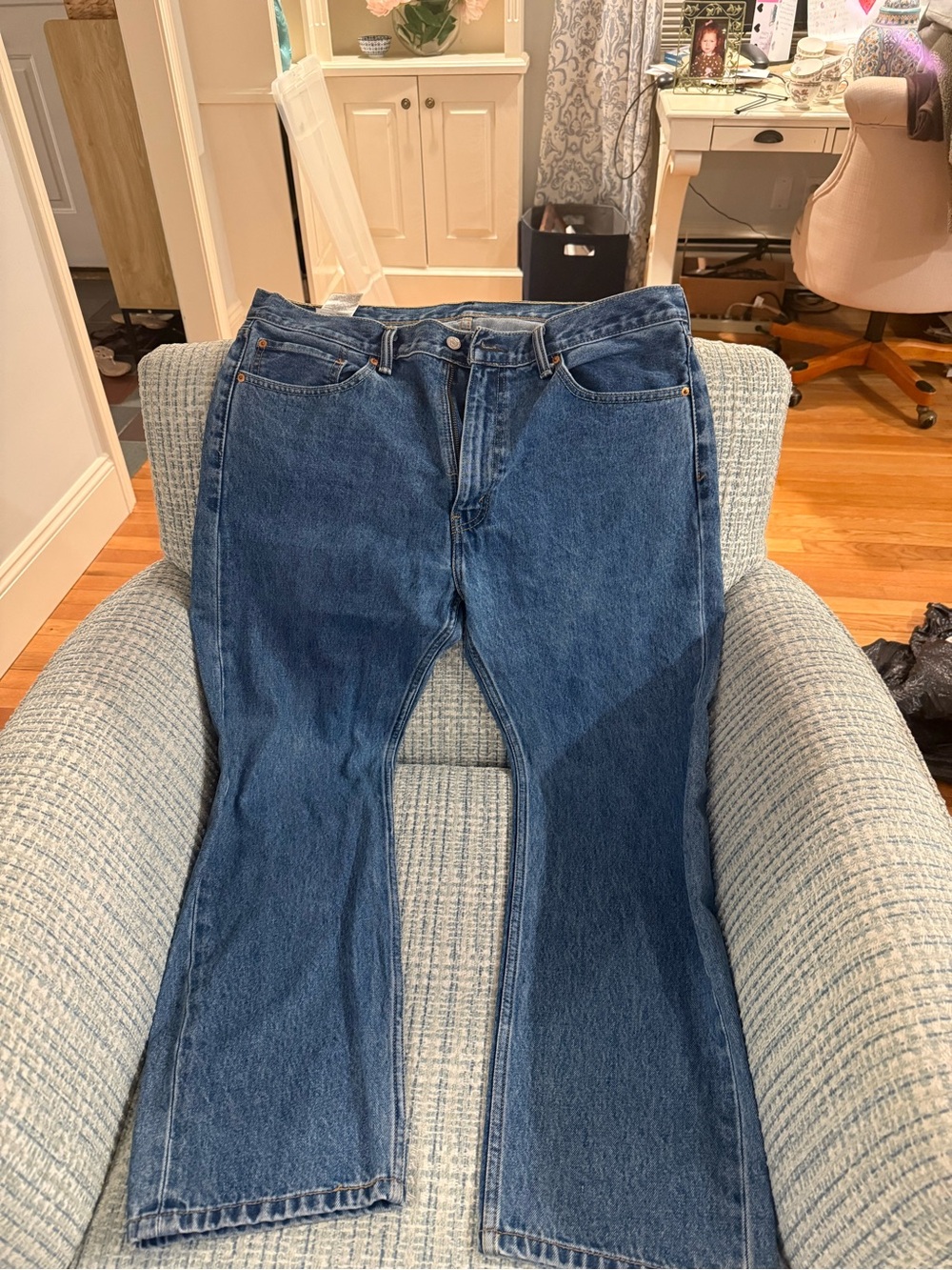 Levi's Dark Blue Men's Bootcut Jeans